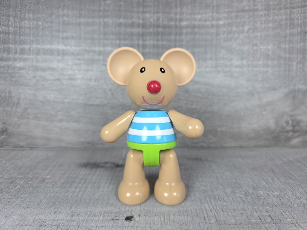 ELC MAX MOUSE Early Learning Centre Movable Plastic Clicker Animal Toy g9bb